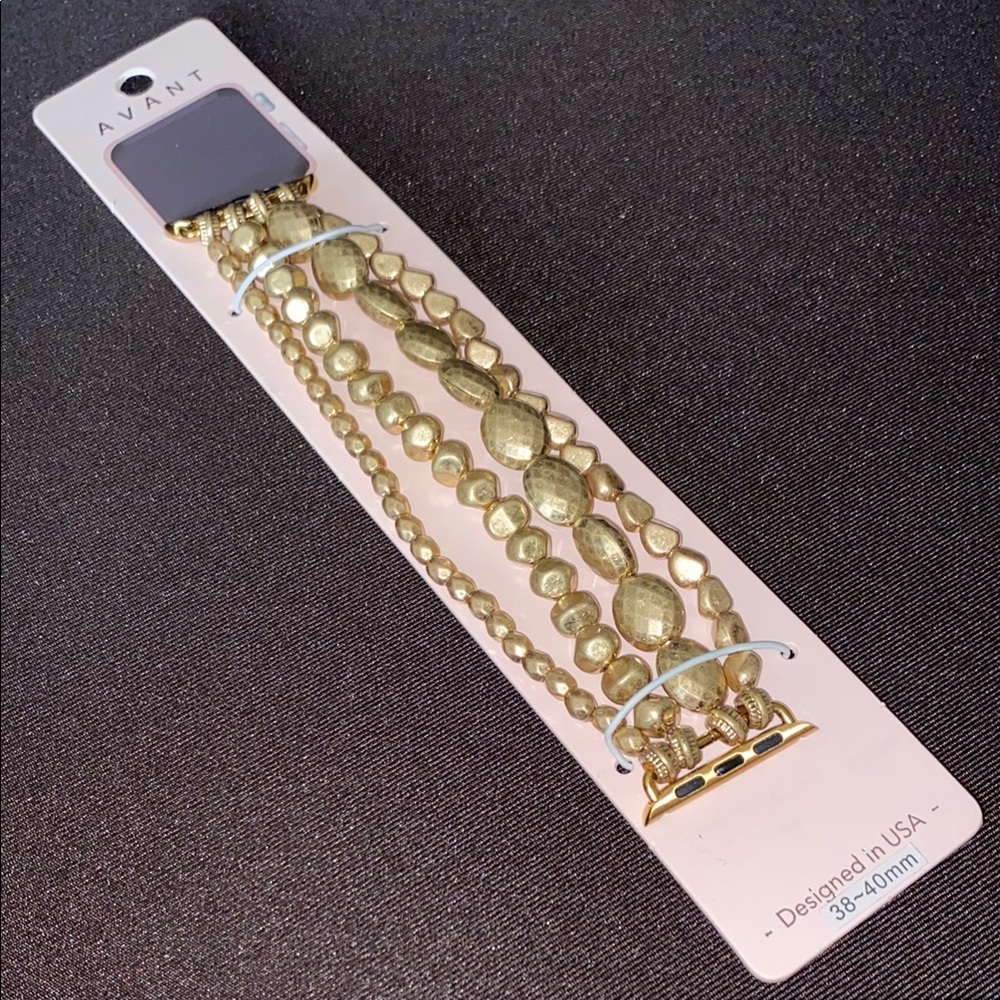 Avanti Gold Watch with Elegant Multi-Strand Design